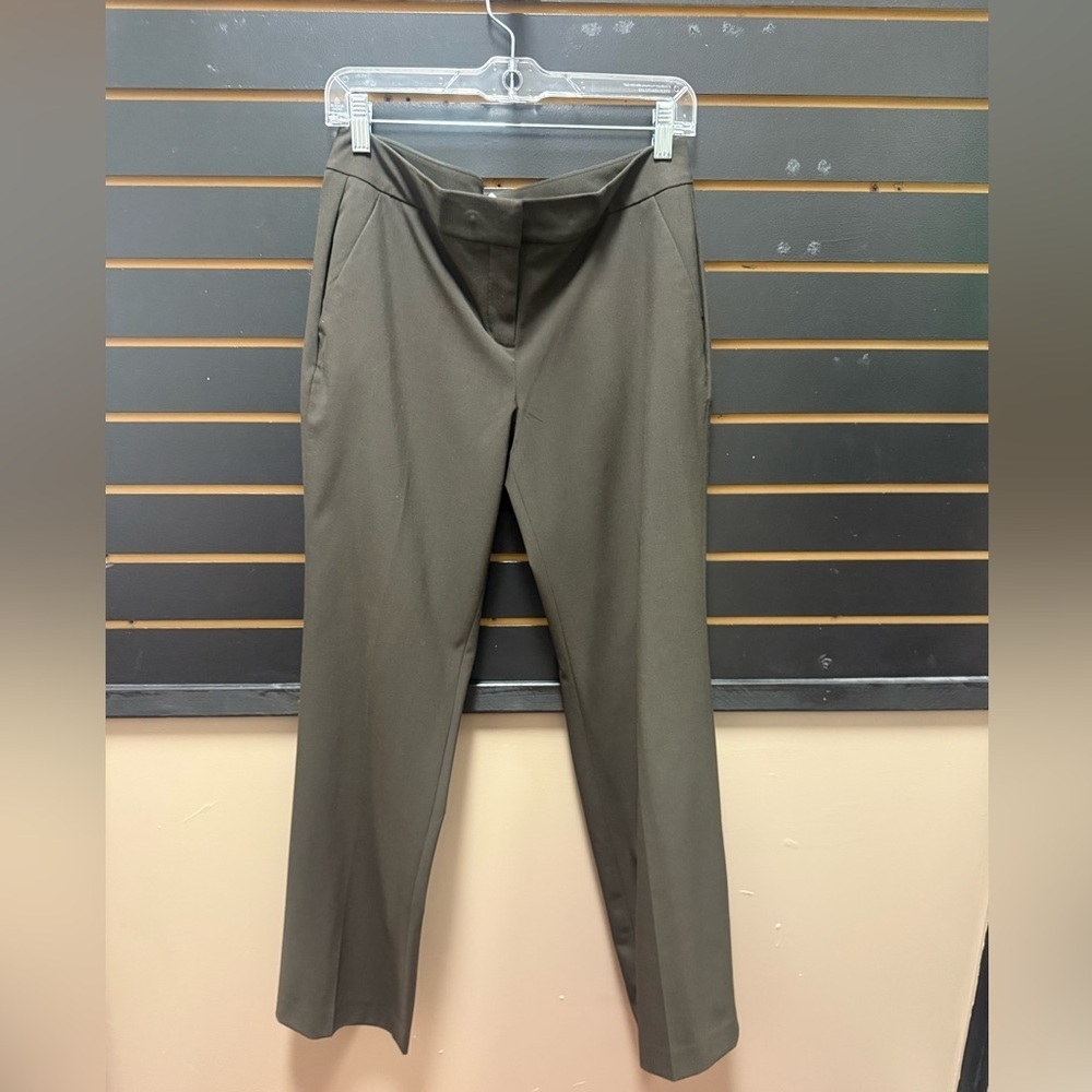 Halogen Brown Dress Pants with Tailored Fit 8P